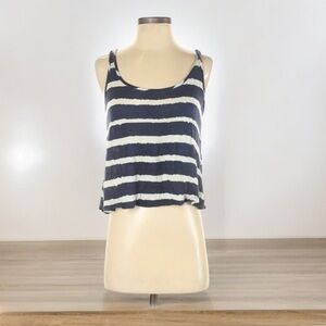 LaFiance Stripe Crop Top | SIZE S